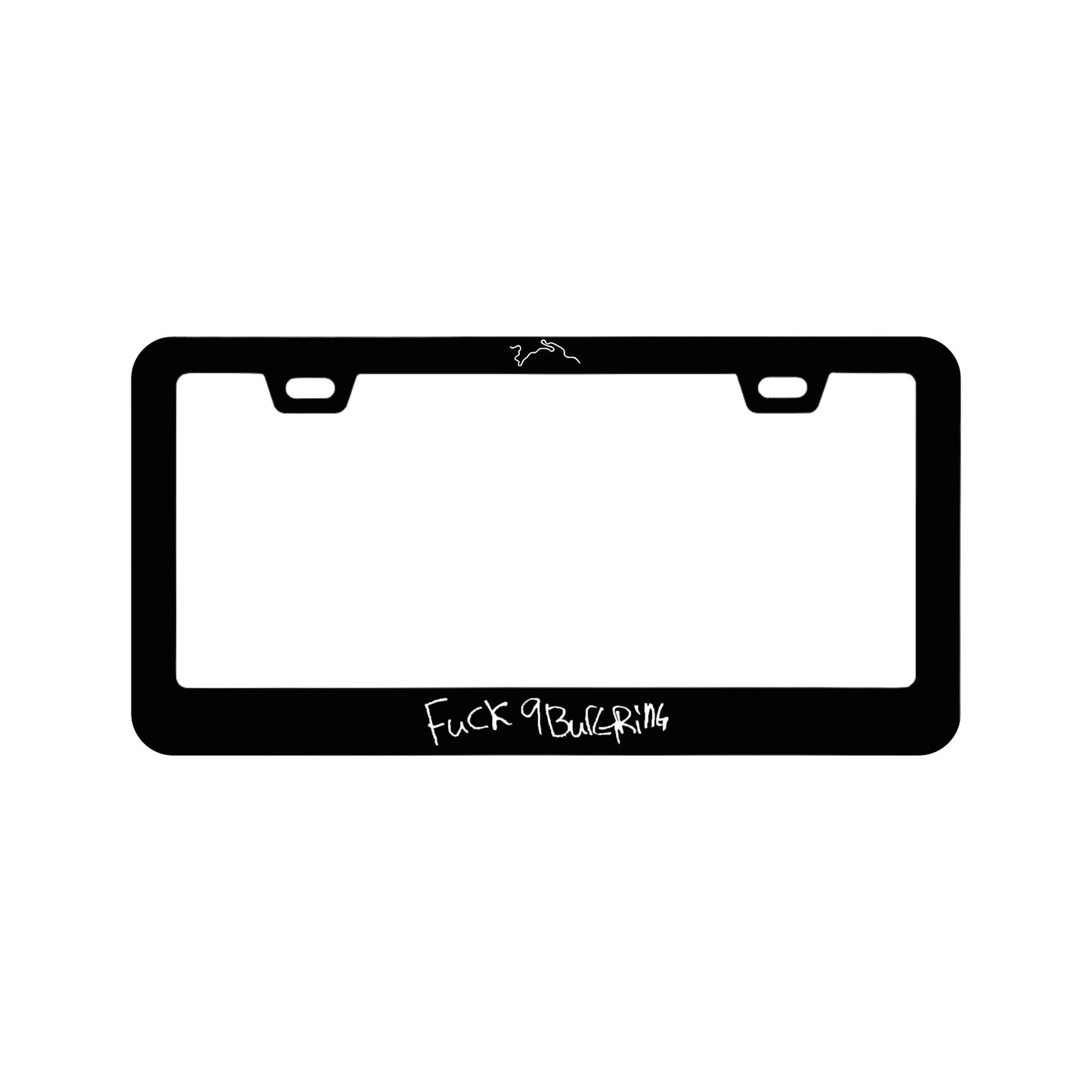 FUCK 9BURGRING PLATE