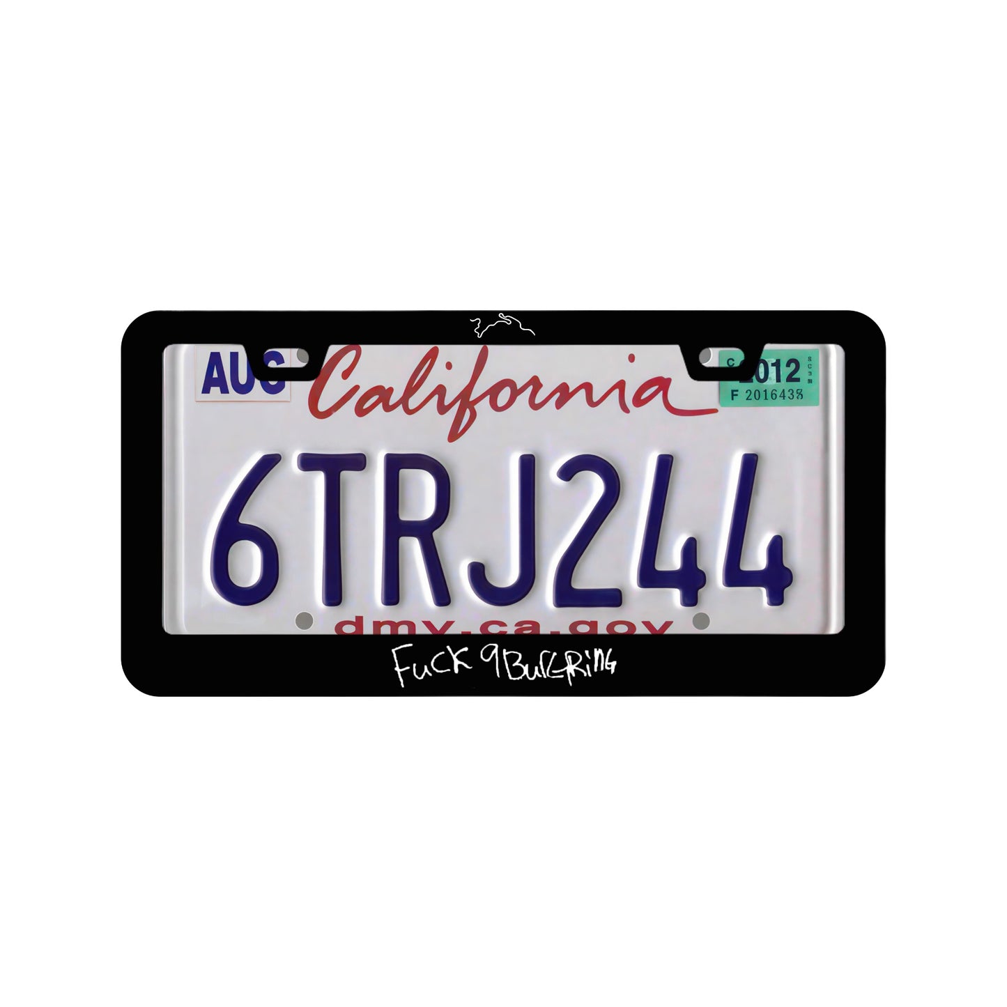 FUCK 9BURGRING PLATE